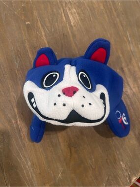 Kids 76ers Franklin the Dog mascot hat